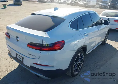 2020 BMW X4 xDrive30I из США, поврежденный, VIN 5UX2V1C09L9B531